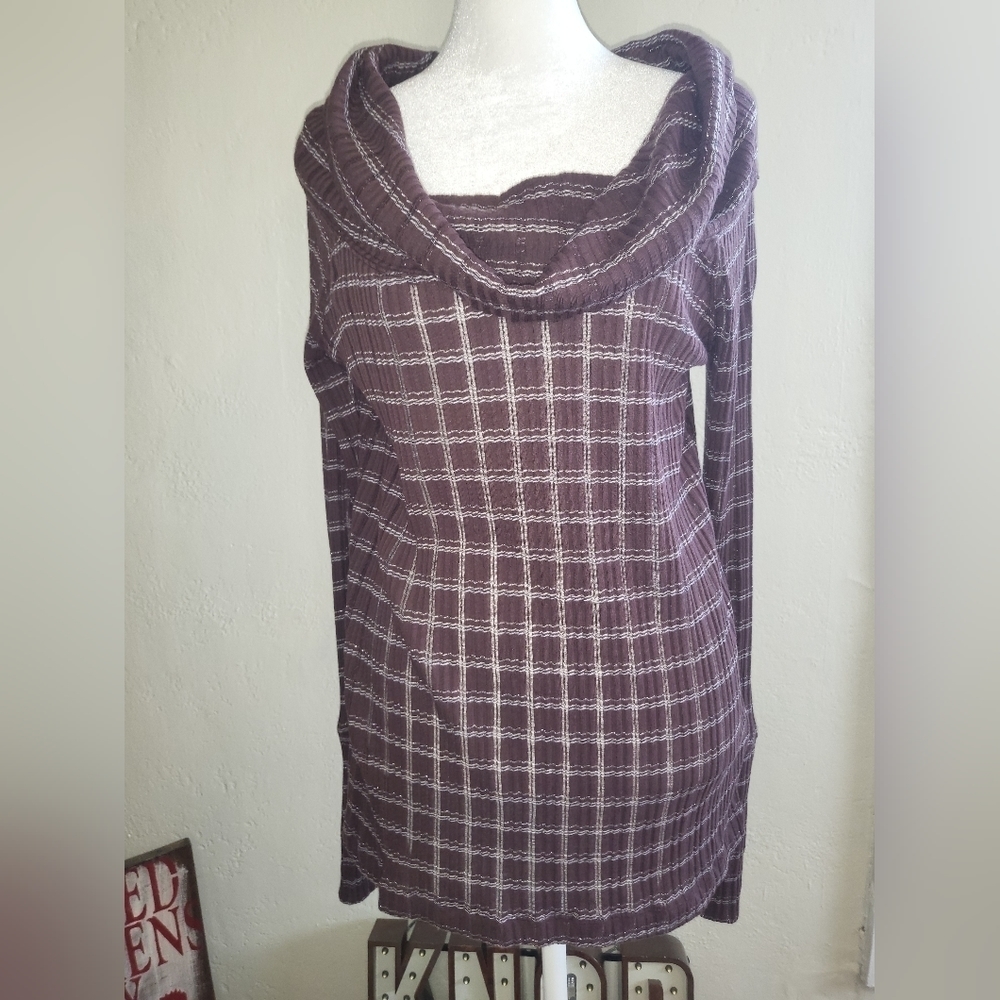 FREE People cowl neck top